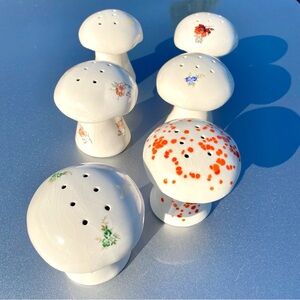 Antique Baking Shakers Mushroom Shaped